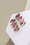 Crystal Drop Earrings - 3 Colors