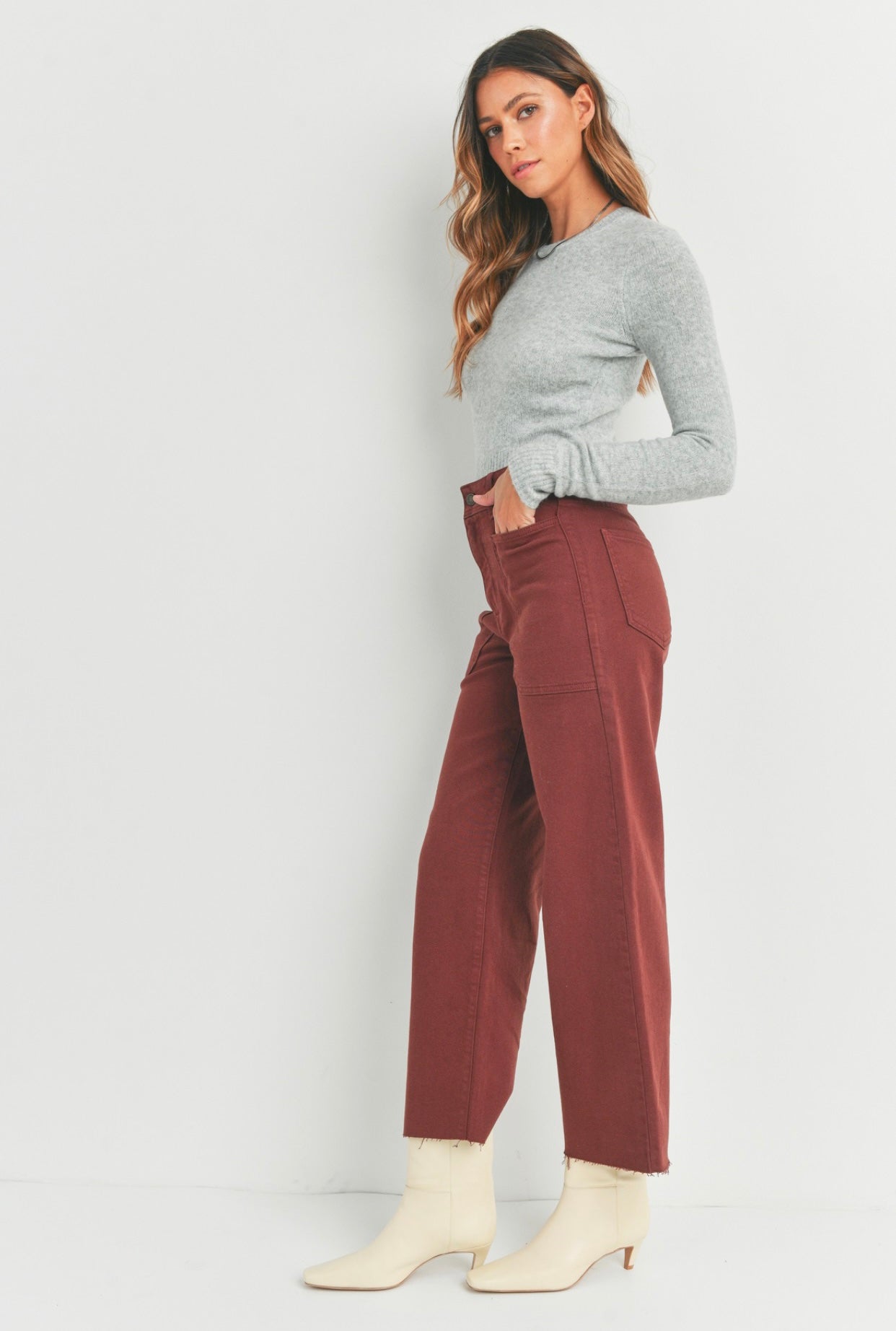 Cinnamon Utility Jeans