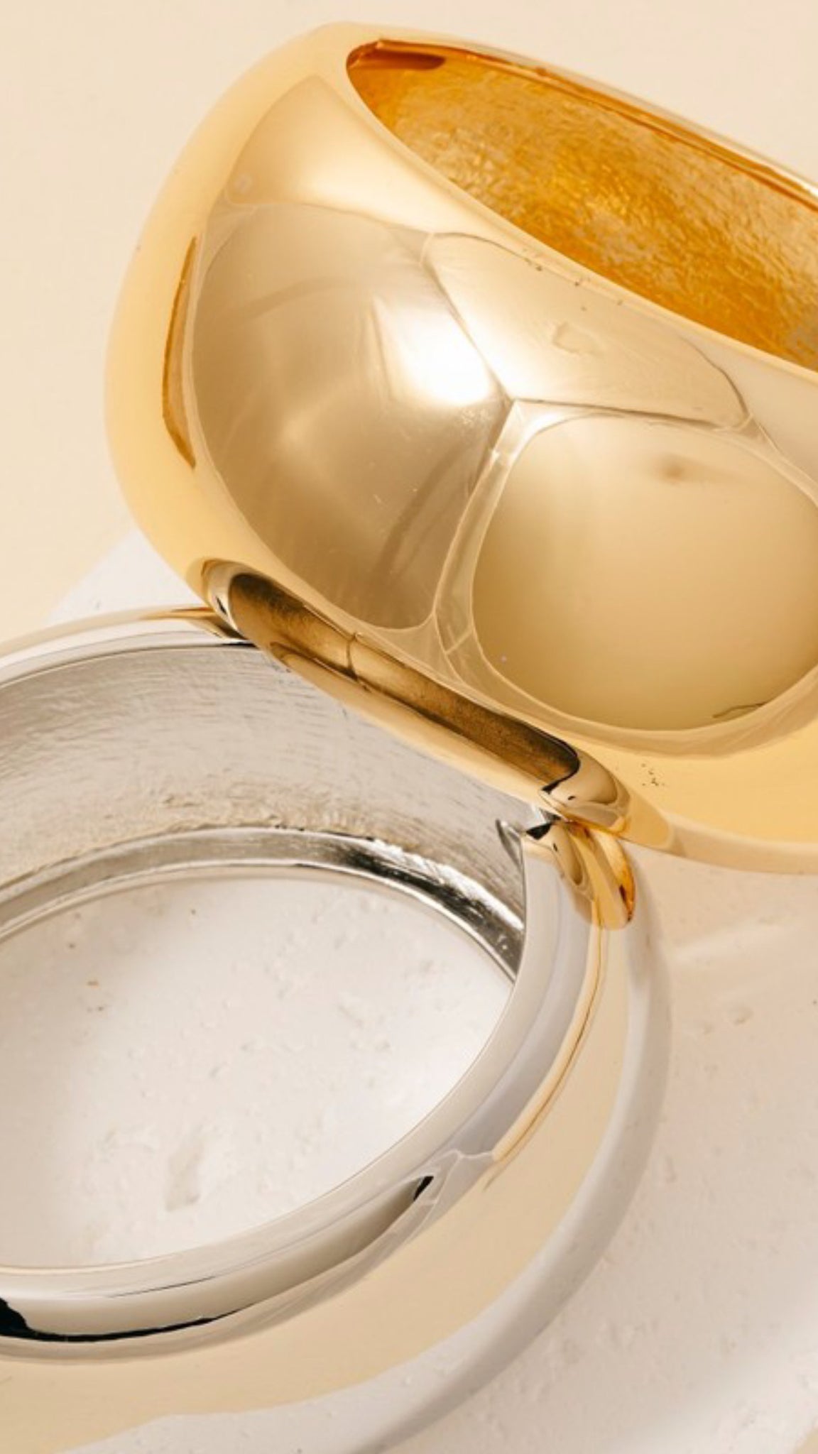 Gilded Silver Bangle