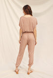Mauve Print  Jumpsuit
