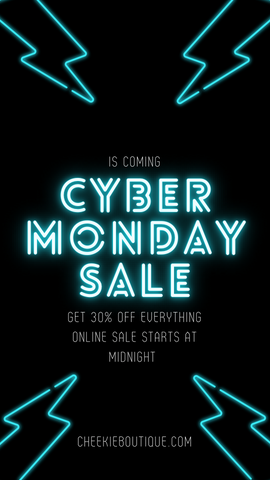 Cyber Monday 30% Off Everything