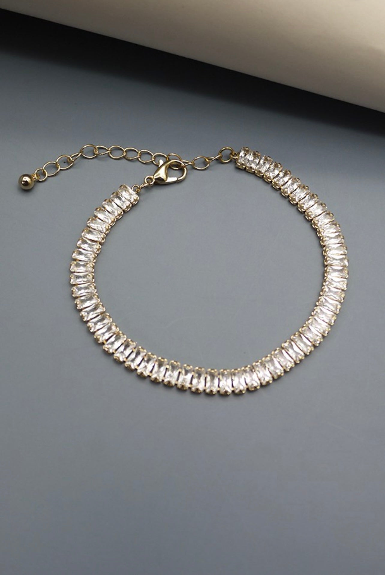 Baguette Tennis Necklace