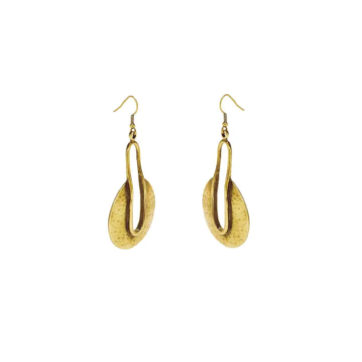 Bronze Harper Earrings