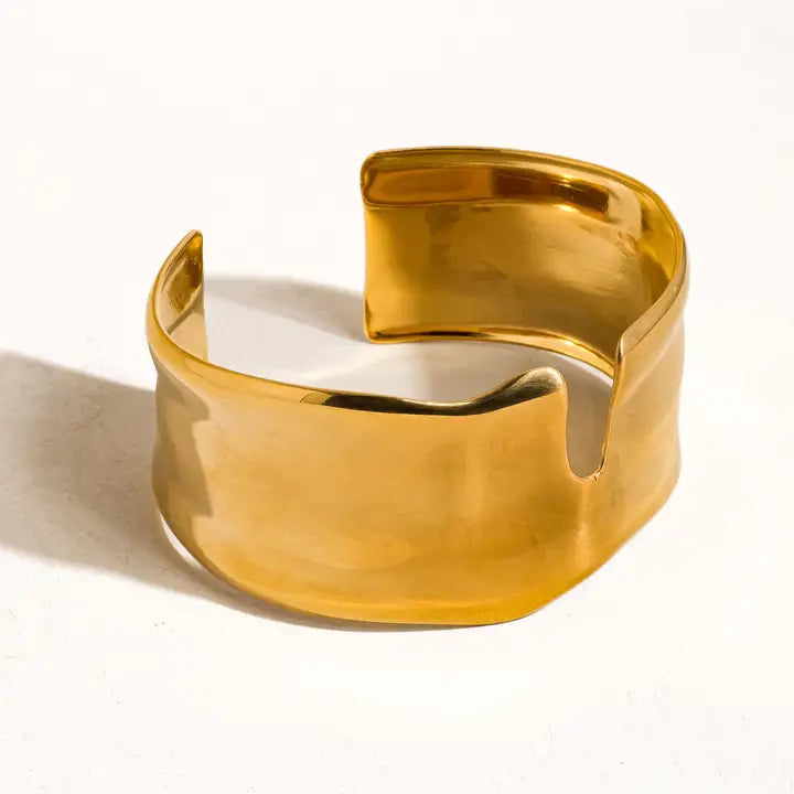 Clyde 18K Gold Bangle