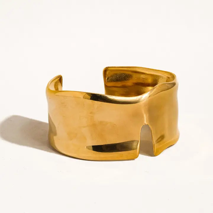 Clyde 18K Gold Bangle