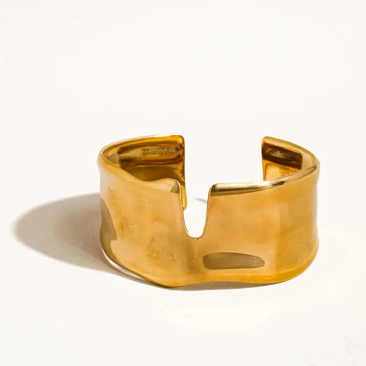 Clyde 18K Gold Bangle