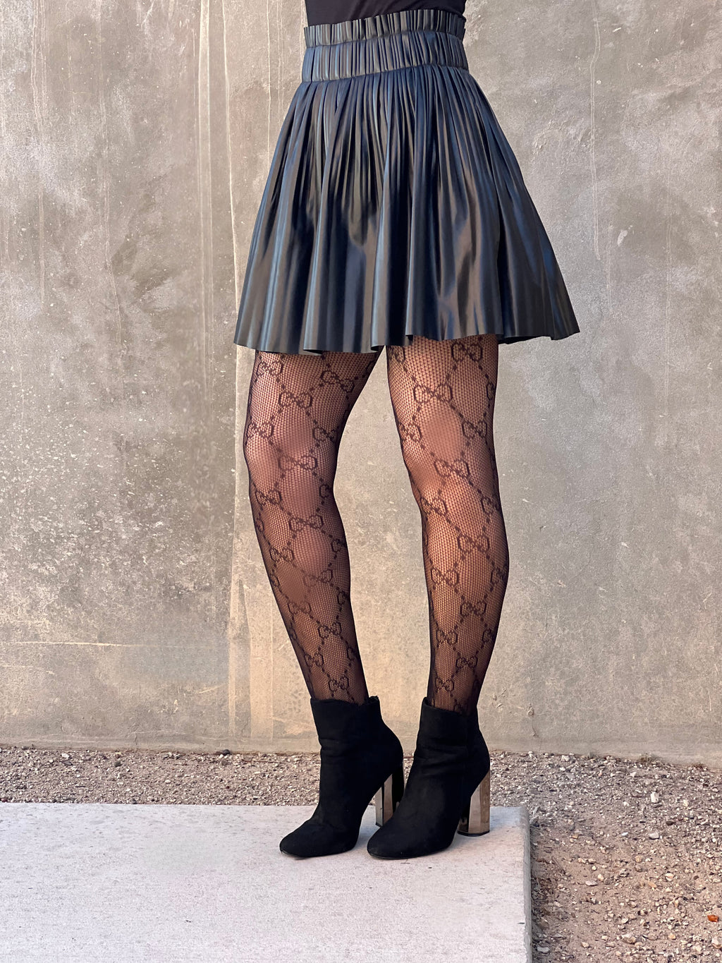 Double G Sheer Mesh Stocking