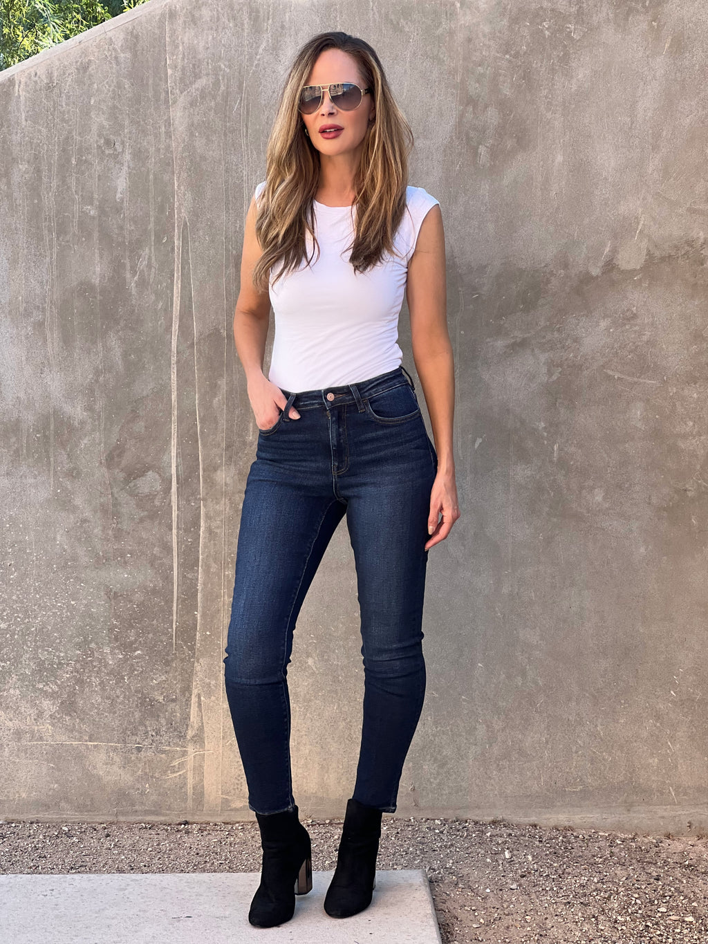 Undisputed High Rise Skinny Jeans