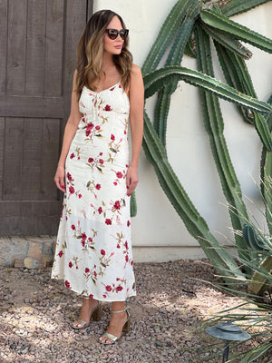 Floral Empress Maxi Dress