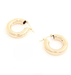 14K Hollow Gold Dipped Hoops