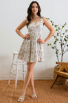 Sage Floral Sun Dress