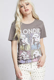Blondie Portrait Zebra Print Boyfriend T-shirt