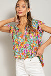 Summer Ruffle Top