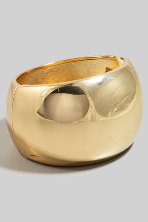 Large Bold Gold Bangle