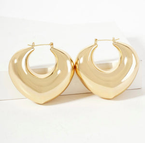 Bubble Gold Hoops