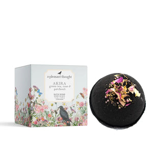 Akira Green Tea, Rose & Patchouli Bath Bomb