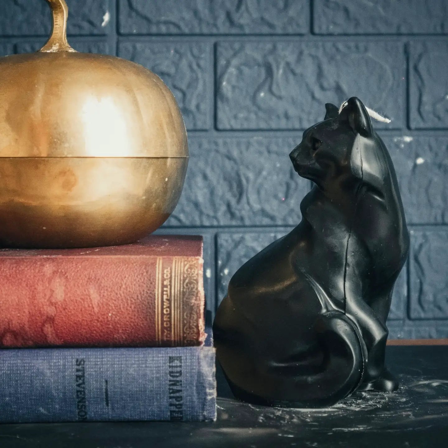 Black Cat Candle