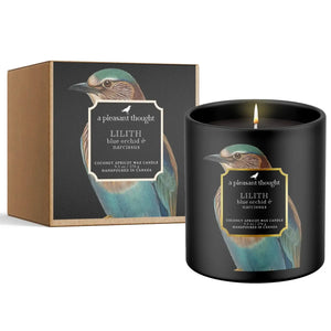 Lilith Blue Orchid & Narcissus Raven Candle