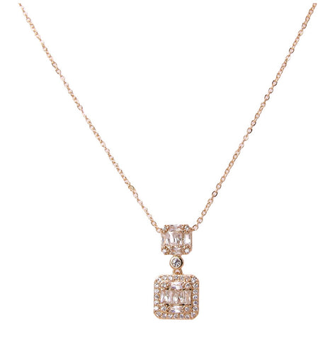 Crystal Pendant Necklace
