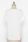 Ivory Everyday Crew Neck Top
