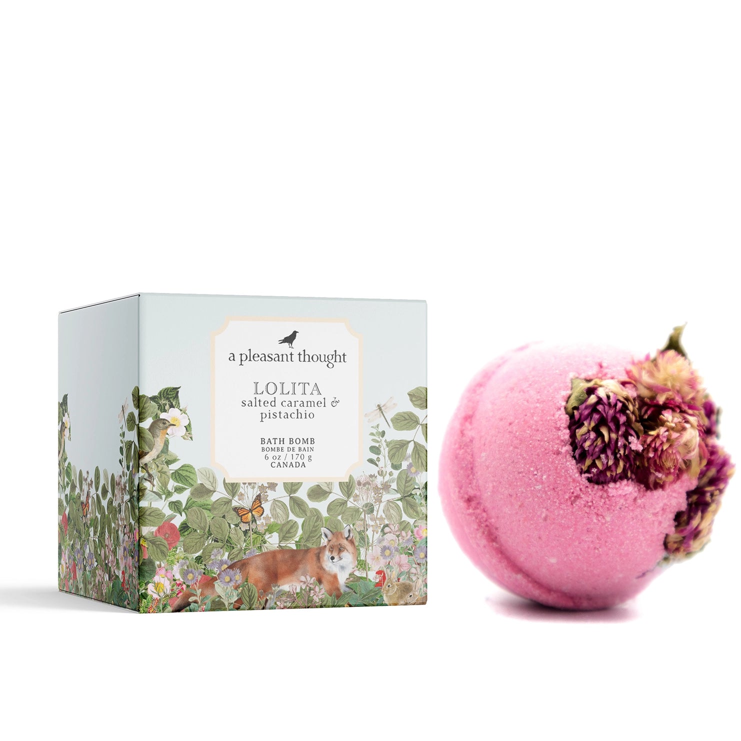 Lolita Salted Caramel & Pistachio Bath Bomb