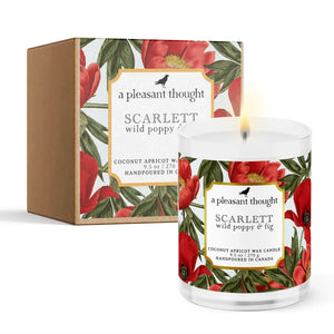 Scarlett Wild Poppy Fig Candle