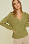 Ultra Comfy Olive Sweater