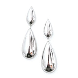 Eros Teardrop Earrings - Silver