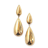 Eros Teardrop Earrings - Gold