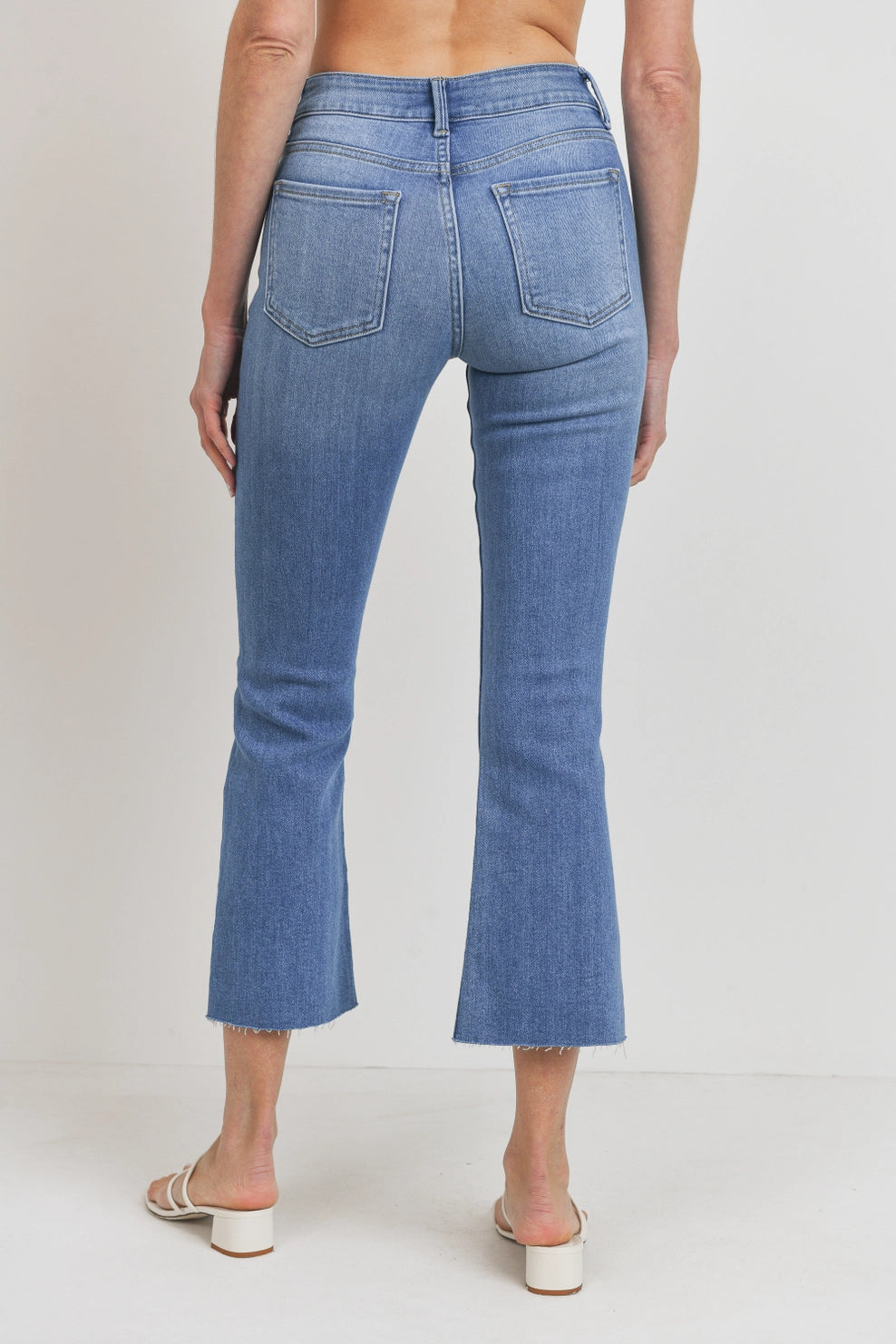 Tujunga Cropped Flare Jeans