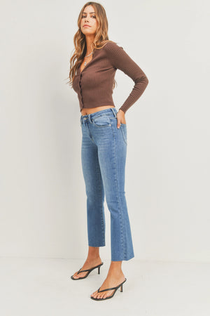 Tujunga Cropped Flare Jeans