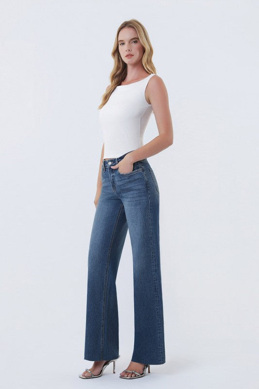 Ingenuously High Rise Wide Jeans