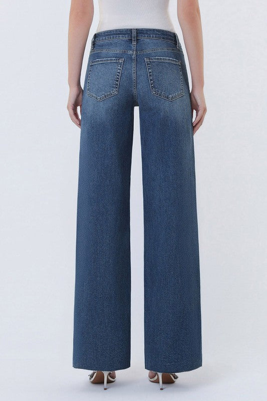 Ingenuously High Rise Wide Jeans