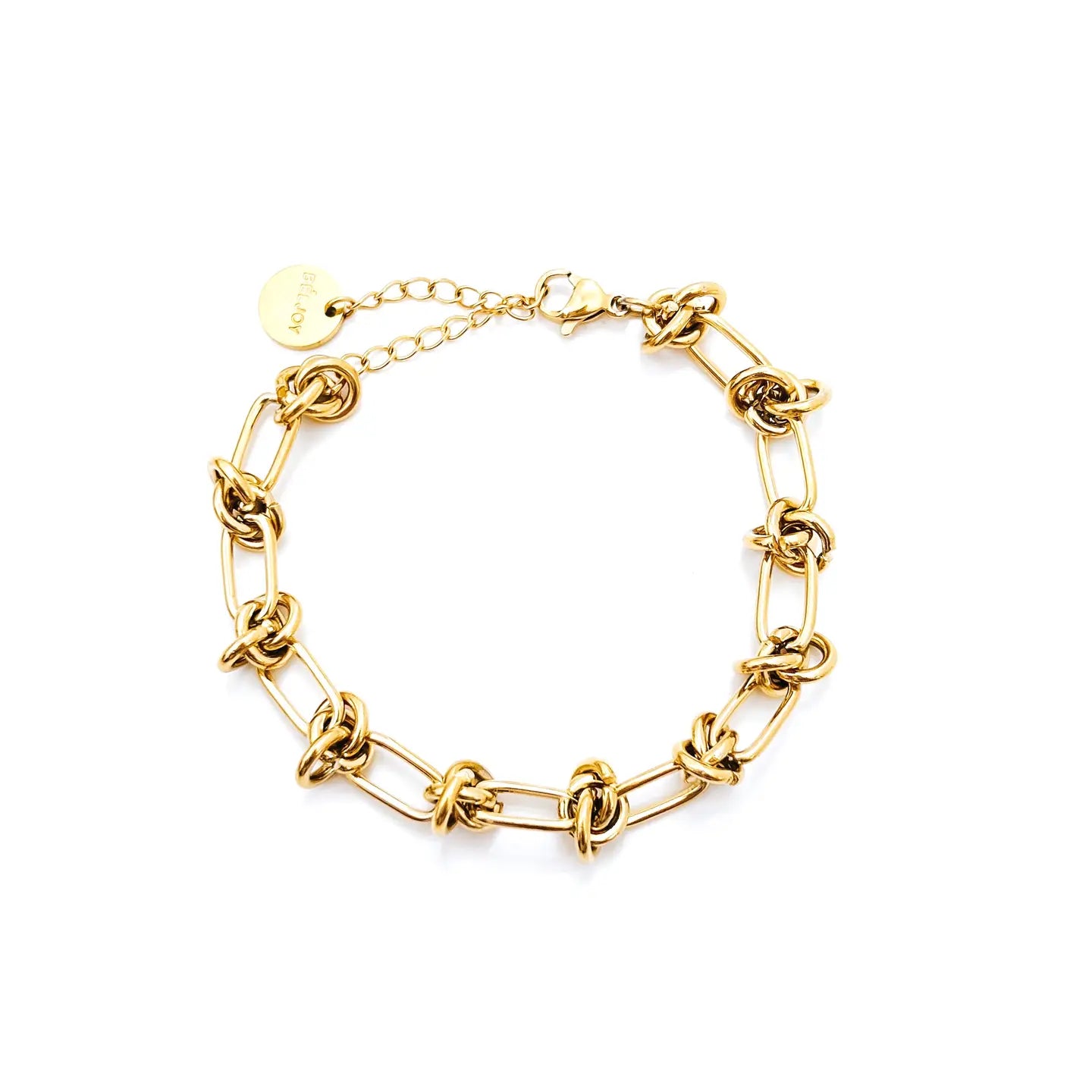 Buster Gold Chain Knot Bracelet