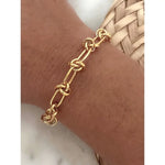 Buster Gold Chain Knot Bracelet