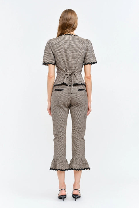 Bobby Gingham Blouse