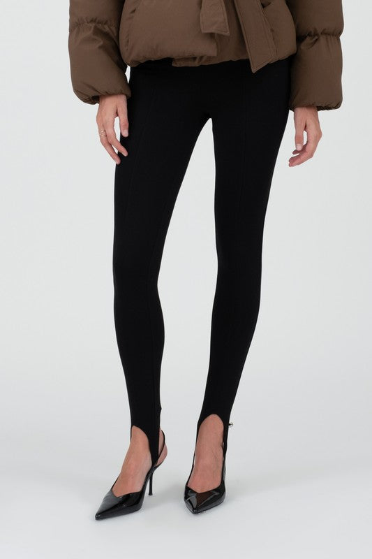 Black High Waisted Stir Up Pants