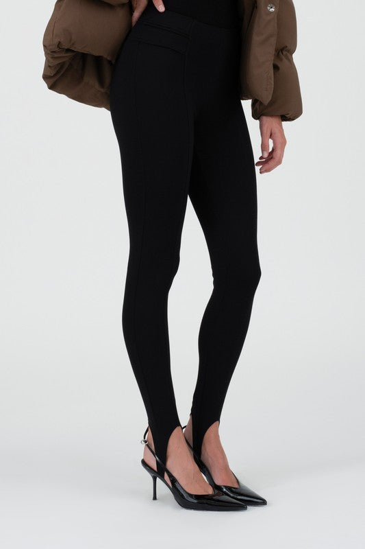 Black High Waisted Stir Up Pants