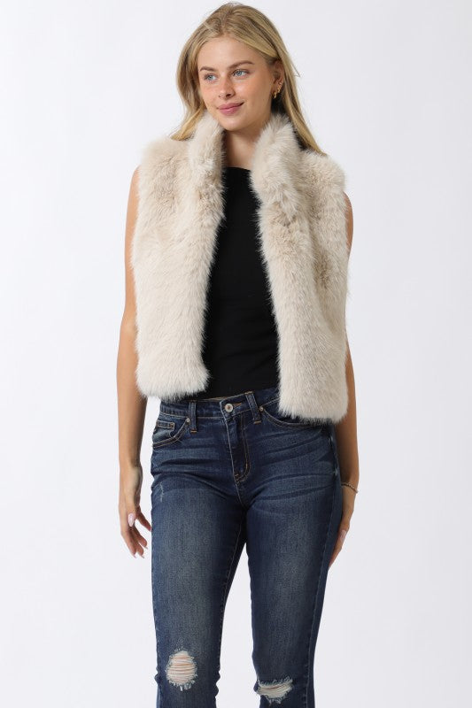 Faux Fur Vest