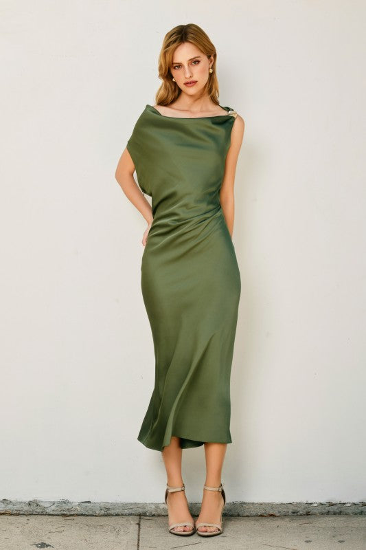 Holly  Satin Dress