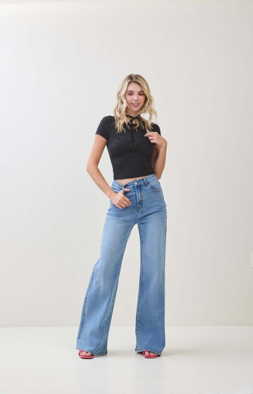 High Waisted Baggy Jeans