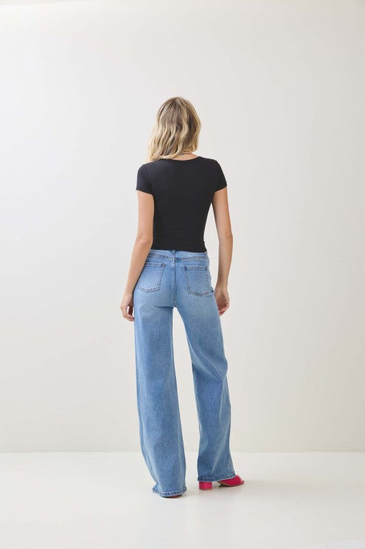 High Waisted Baggy Jeans