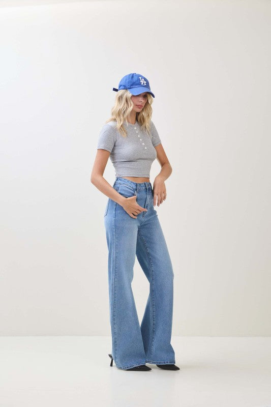 High Waisted Baggy Jeans