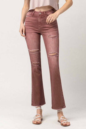 Skylar High Rise Boot Cut Jeans