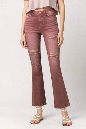 Skylar High Rise Boot Cut Jeans