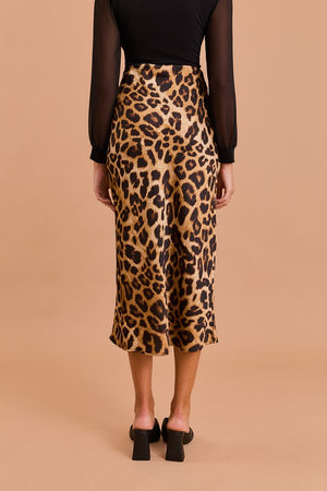 Leopard Maxi Skirt