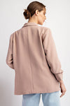 Coco Ruched Sleeved Blazer