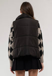 Black Puffer Vest
