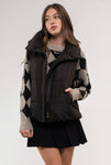 Black Puffer Vest