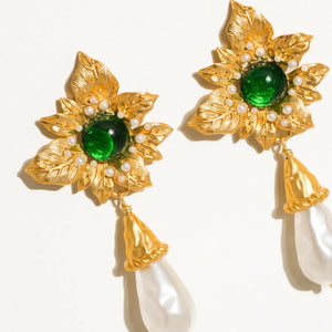 Lyra 18K Vintage Earrings